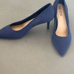 NIC+ZOE Women's Classic Navy Heels